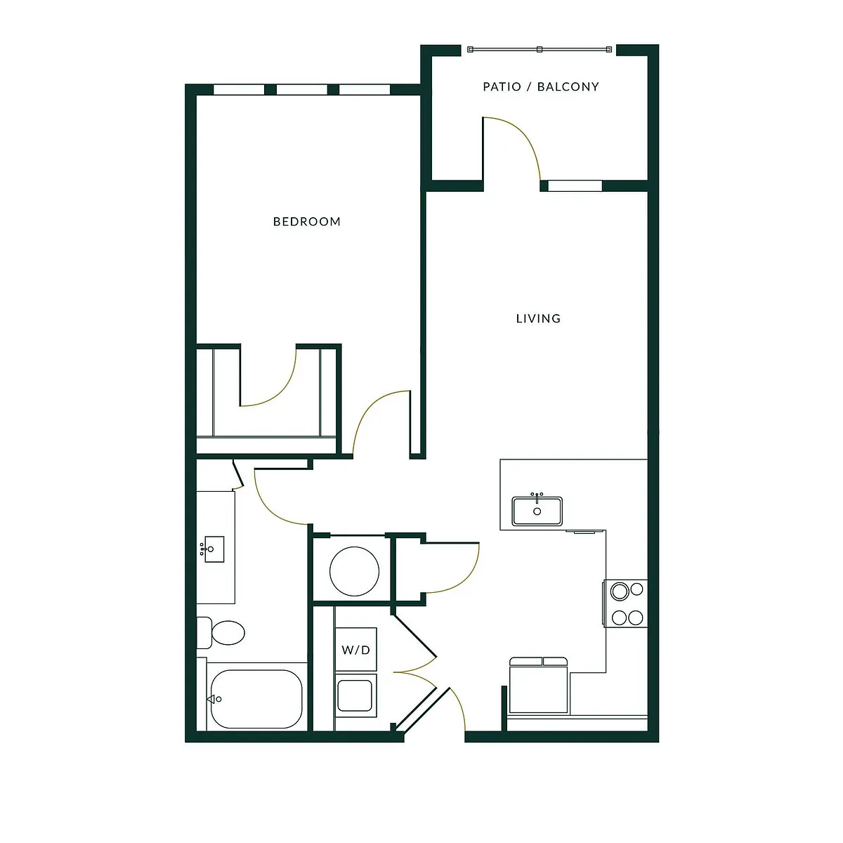 Floor plan A1E