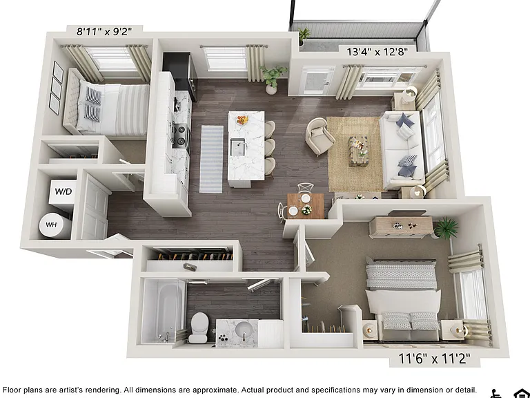 Grove floor plan The Granary