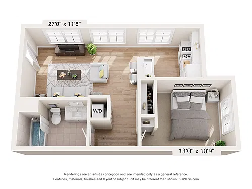 Floor plan A2-A