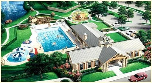 Towhnome is .1 mi to this great pool & clubhouse!