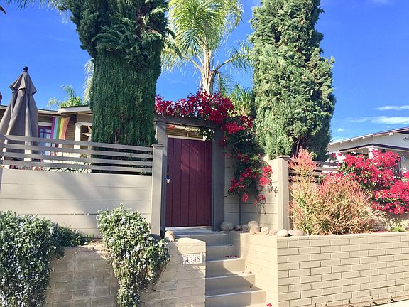 Front gate provides privacy