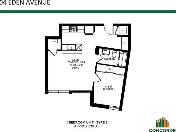 3rd image of 404 Eden Ave #202
