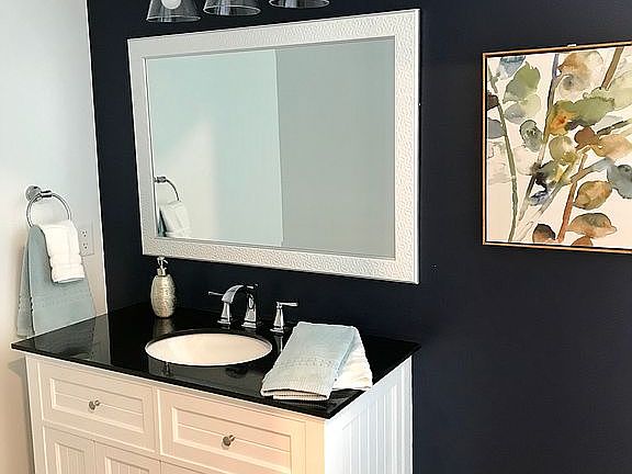 Powder room on main level