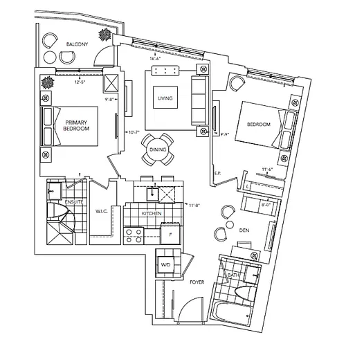 Floor plan 1501