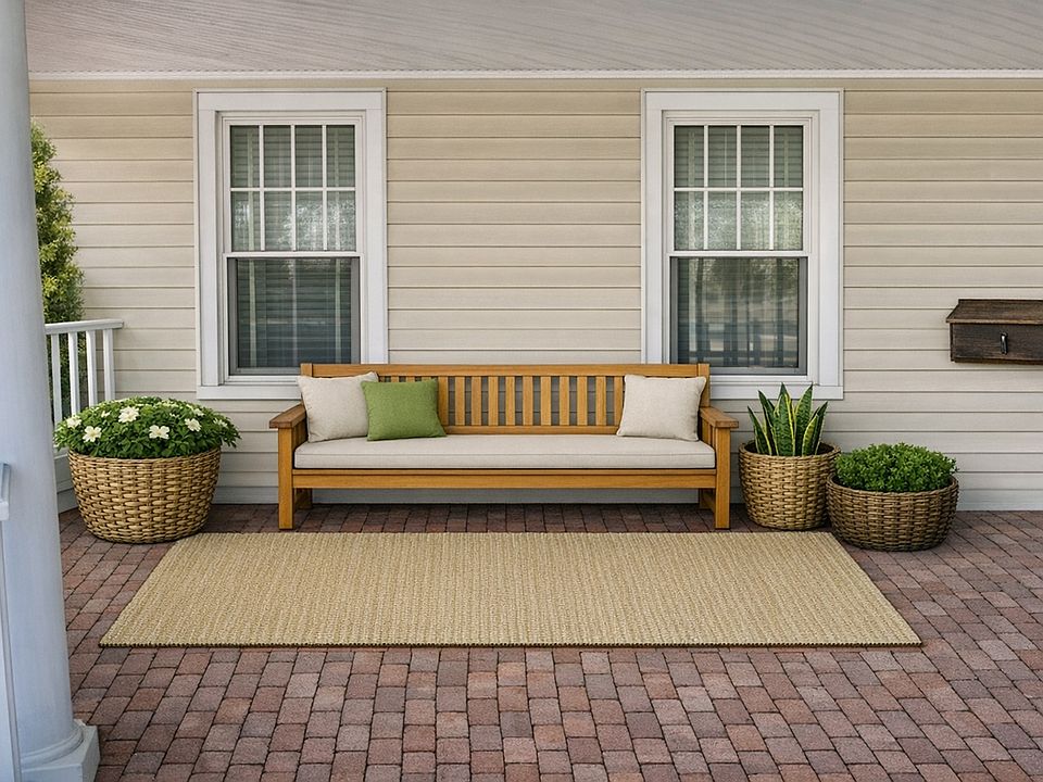 Welcoming front porch