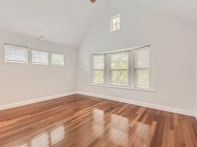 High ceilings and plenty of light