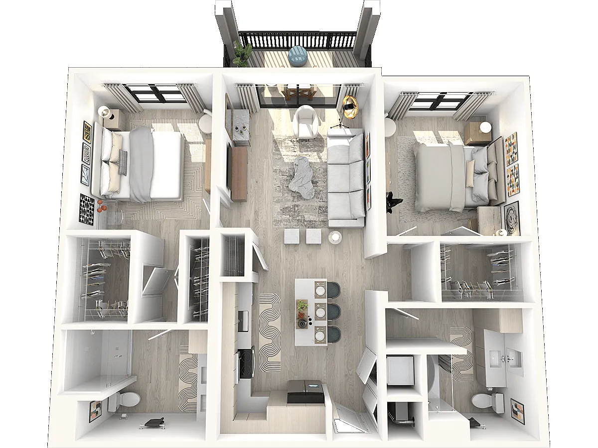 Floor plan B3B Mystic