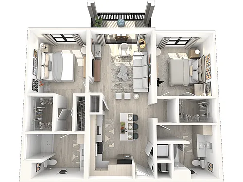 Floor plan B3B Mystic