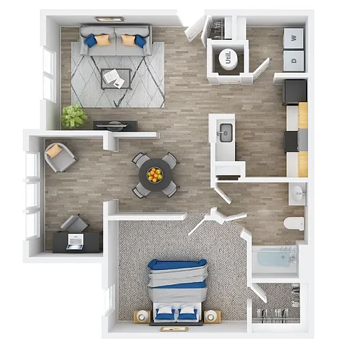 Floor plan Myrtle