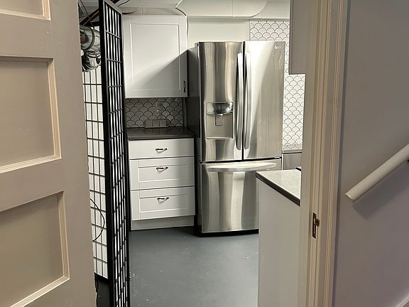 Kitchen entry from landing