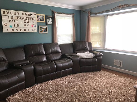 Living room with picture window