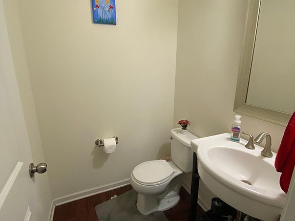 Powder room first floor