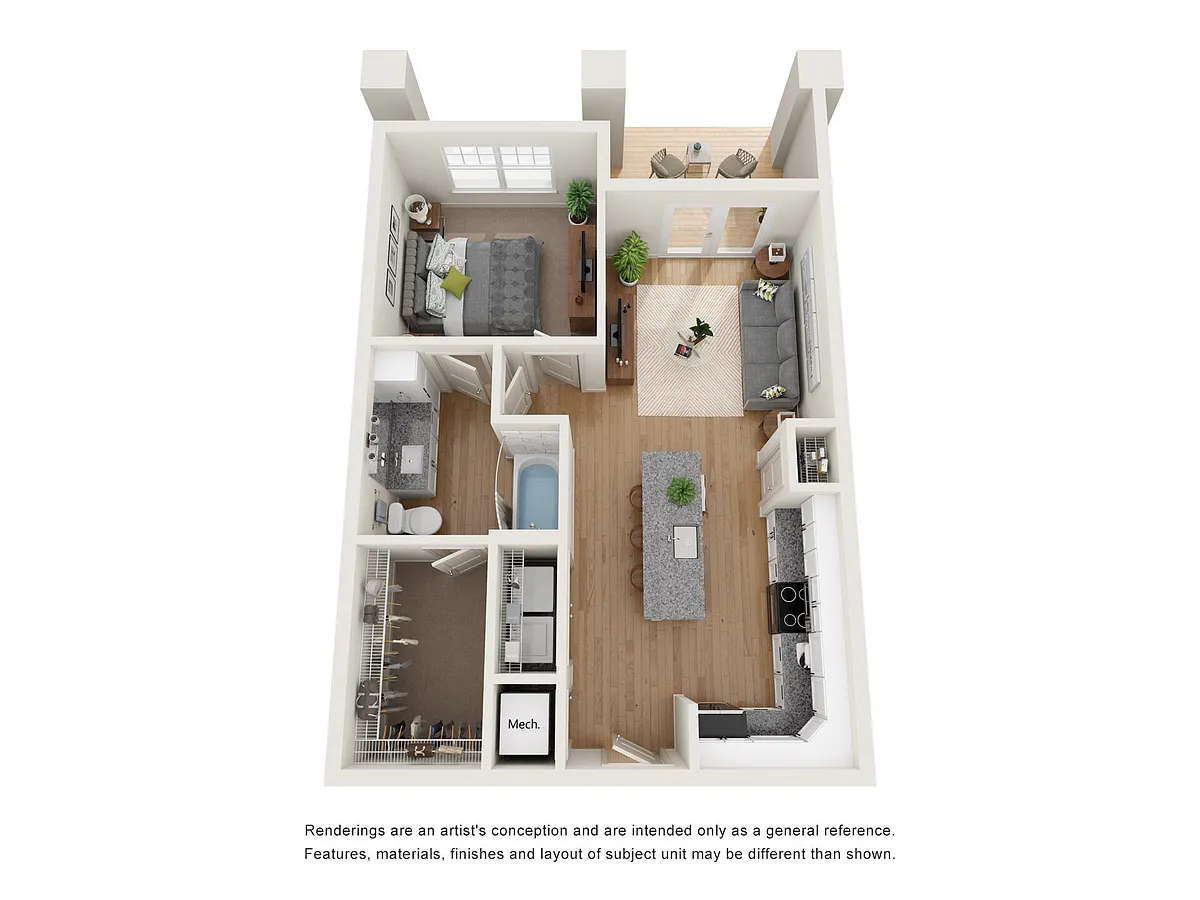 Floor plan Lane (A1)