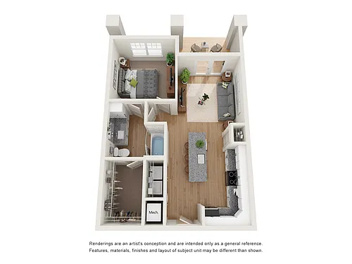 Floor plan Lane (A1)