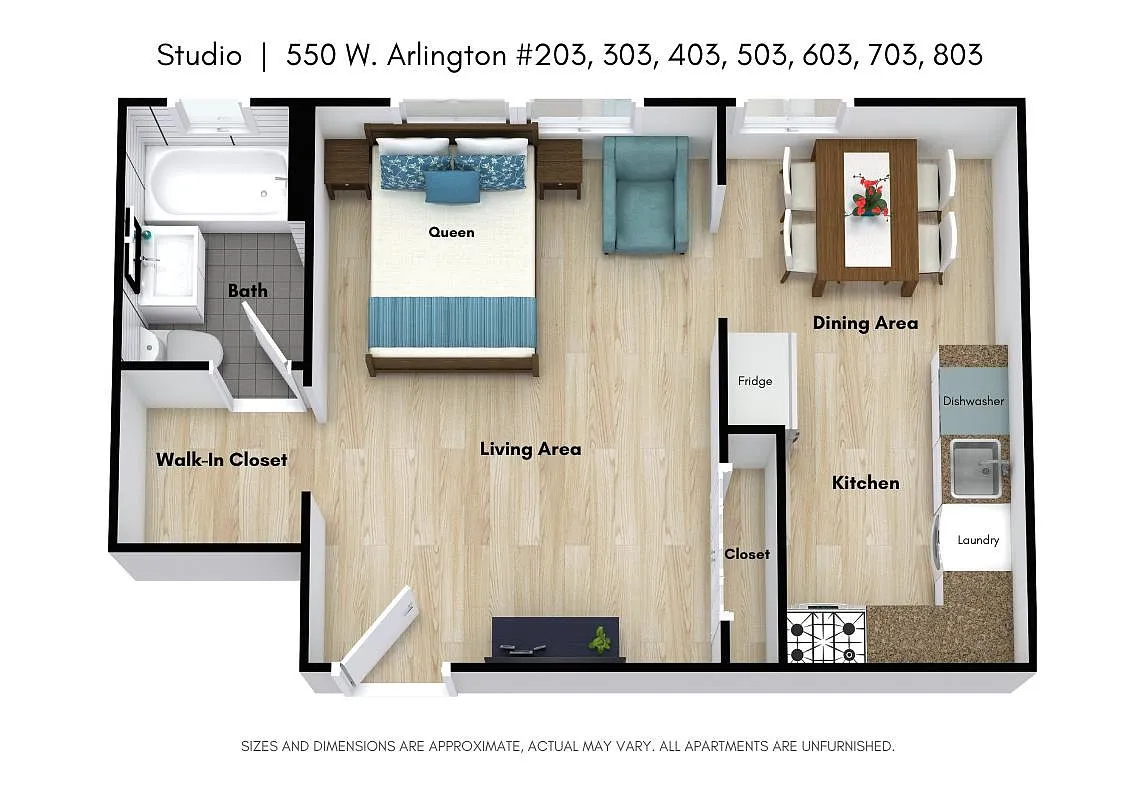 Floor plan Studio