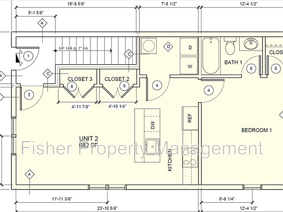 3rd image of 2920 P St Unit 4