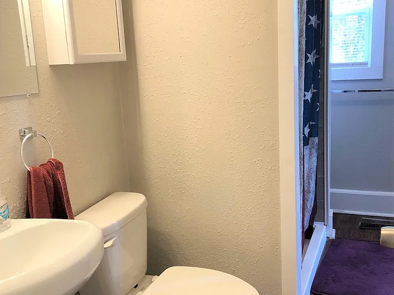 Main Level Bathroom, low threshold shower