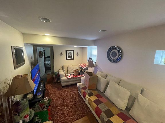 Living Area with Recessed Lights