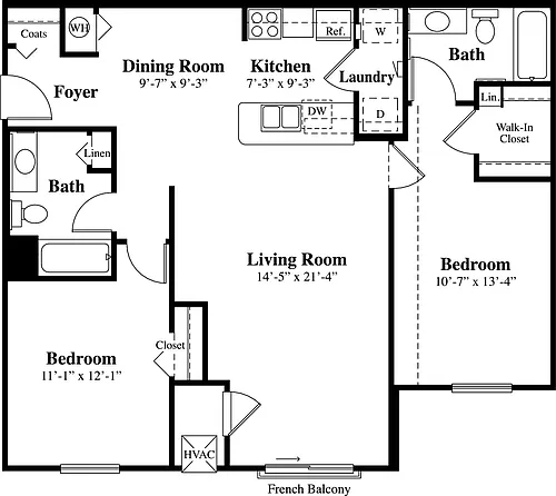 Floor plan Broadmoor