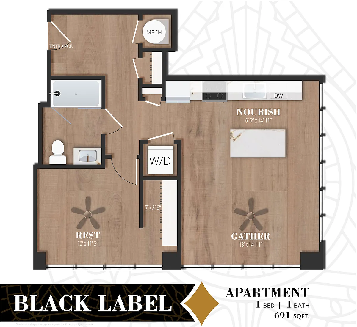 Floor plan Black Label