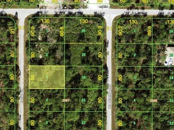 3088 Jonah St Lot 3, Pt Charlotte, FL 33948