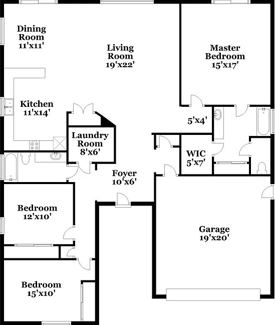 3 bed, 2.0 bath, 1770 sqft, $2,100 — Photo 2