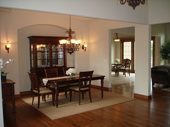 Open floor plan with amazing millwork and detail
