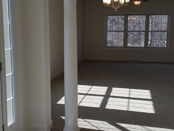 Front entrance into living 