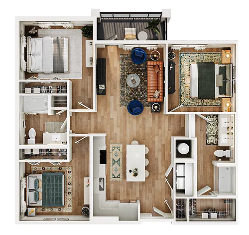 Floor plan C1
