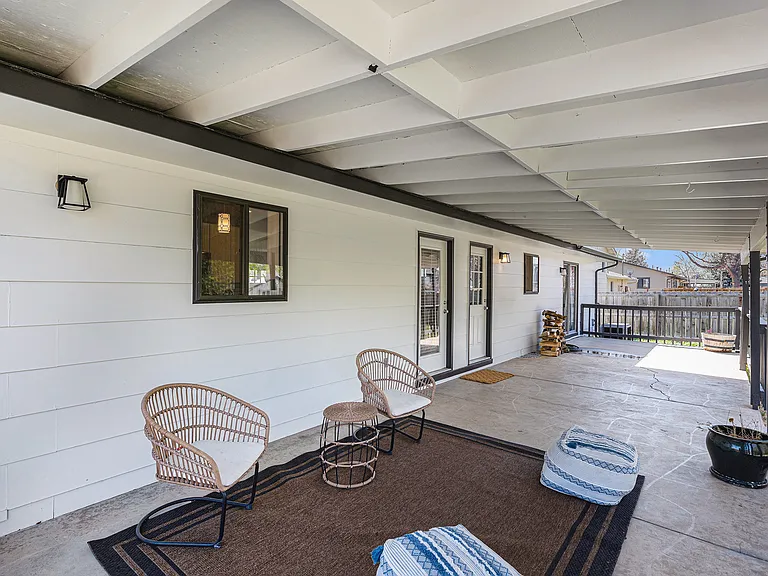 Back patio