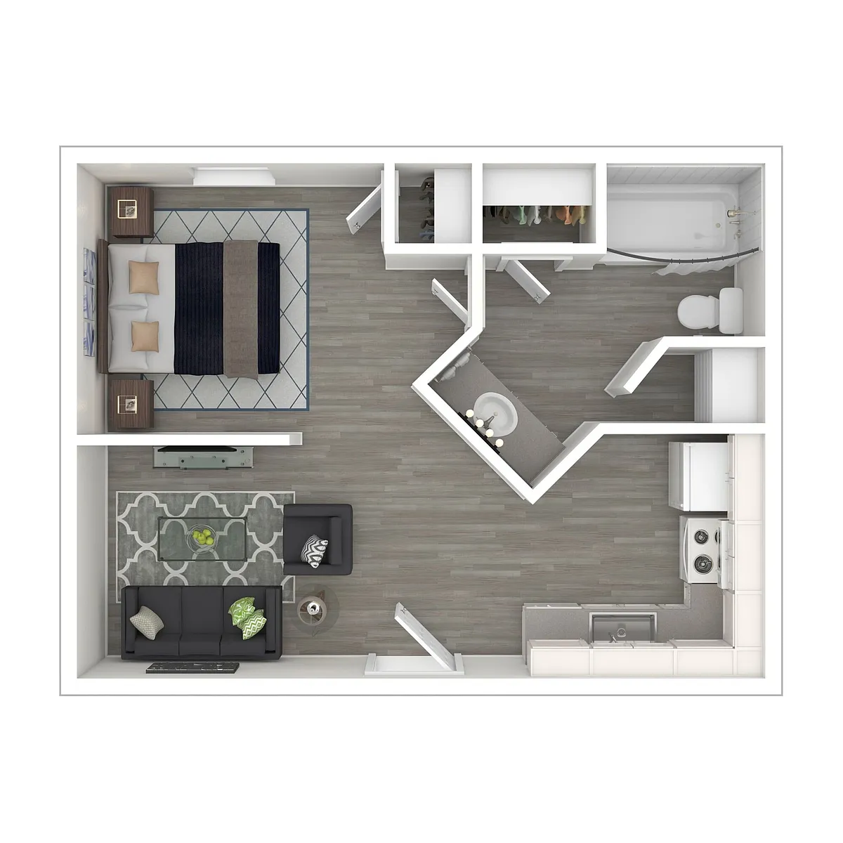 Floor plan E1