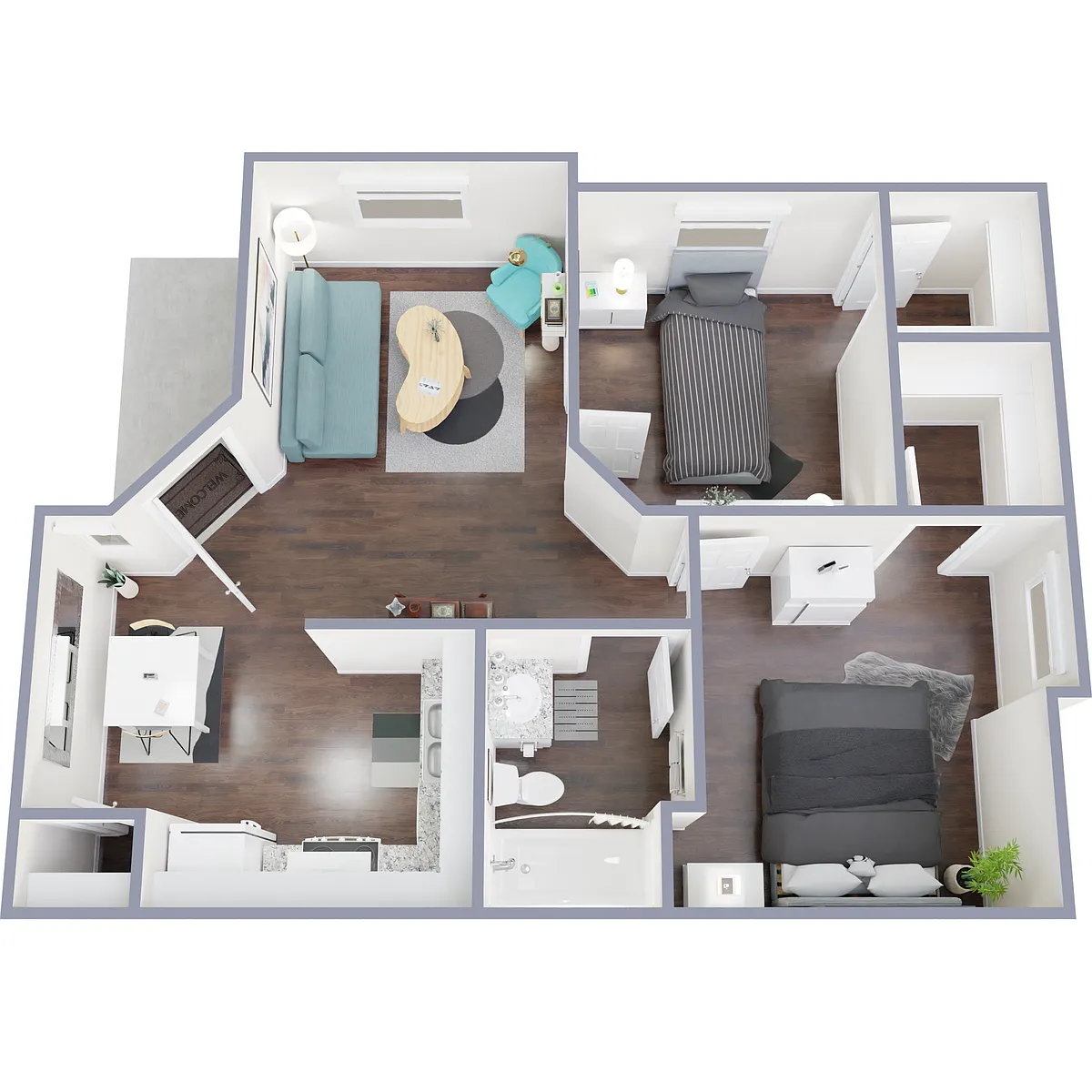 Floor plan 2X1