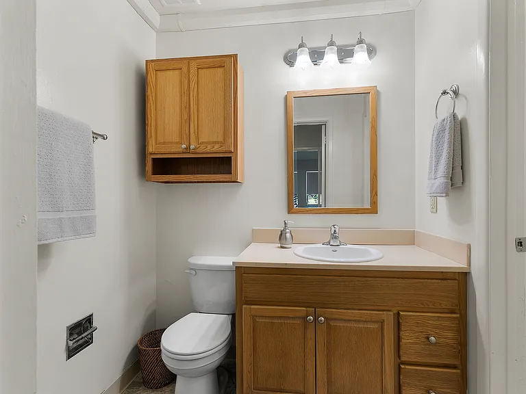 Classic Bathroom Style in the 2-Bedroom 1.5 Bath Floor Plan