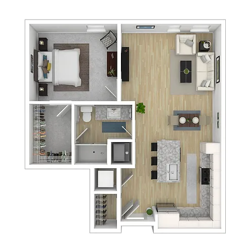 Floor plan Rudder