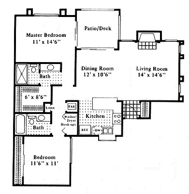 Floor plan Firwood Cottage