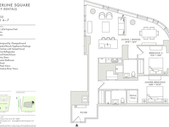 2nd image of 675 W 59th St APT 510