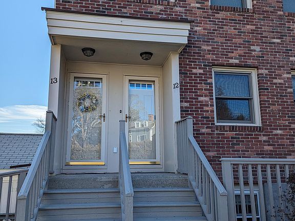 Front entrance to townhouse.