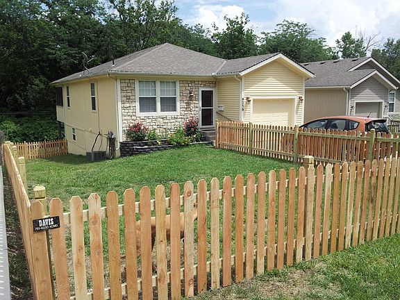 Front View with fence