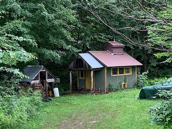 Sugar shack with 2x3 arch 