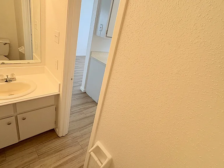 Apt 201 downstairs 1/2 bath