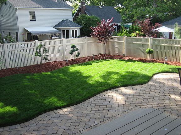 Beautifully Landscaped Back Yard
