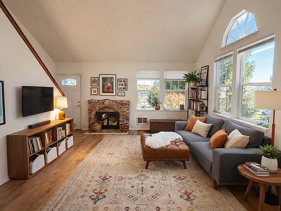 Living Room with Fireplace