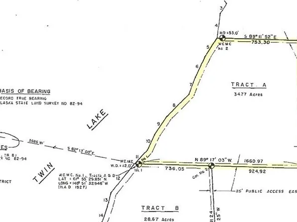 TRACT A Twin Lakes, Copper Center, AK 99573
