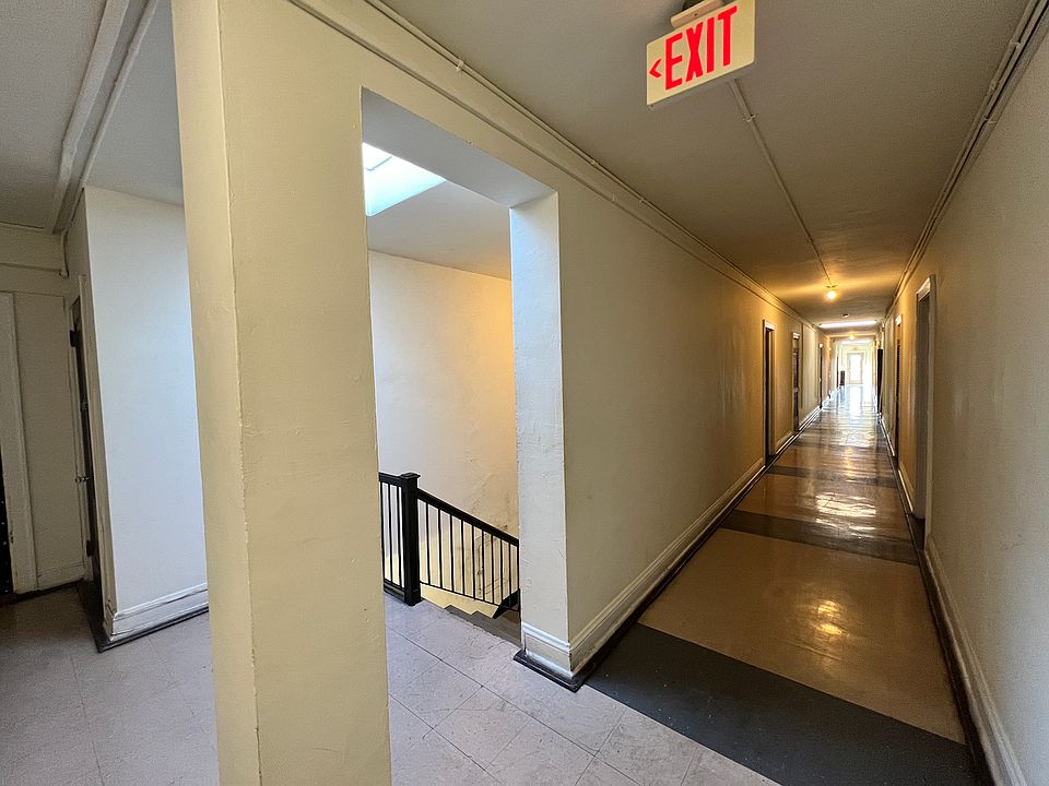Third-floor hallway.