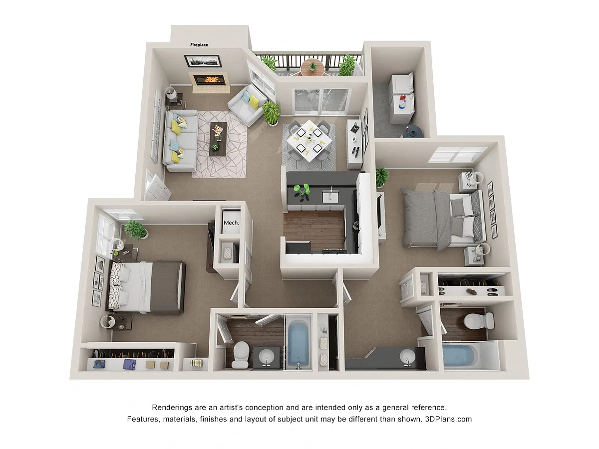 Floor plan Residence 3 Luxury