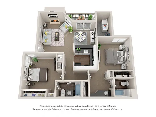 Floor plan Residence 3 Luxury