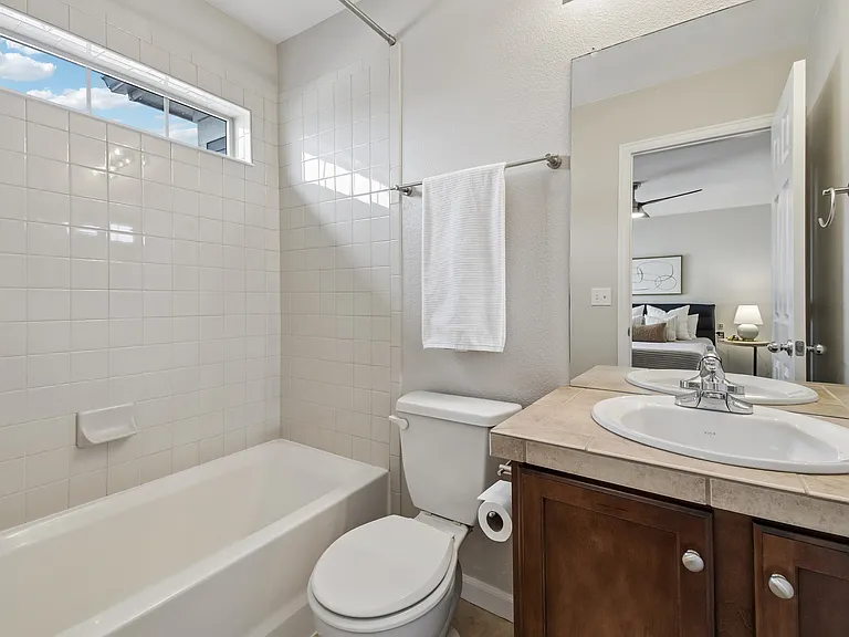 Upstairs bathroom