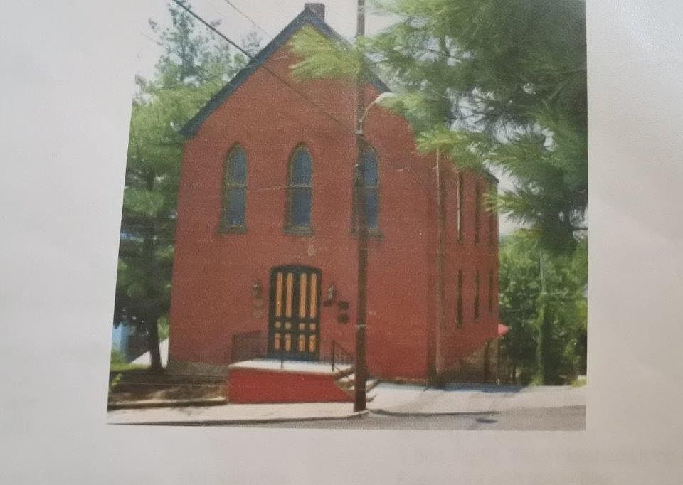 Front of Duplex - old church remodeled