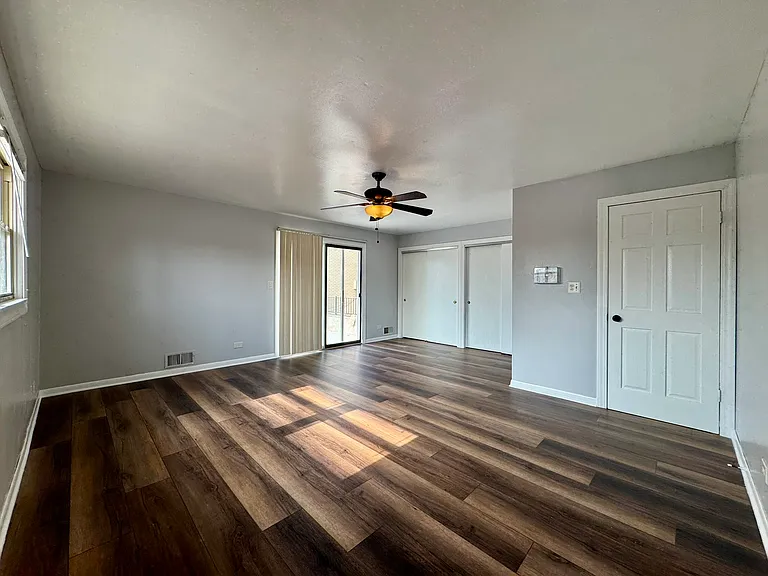Magnificent Master Bedroom, lots of closet space and access to the balcony/terrace.