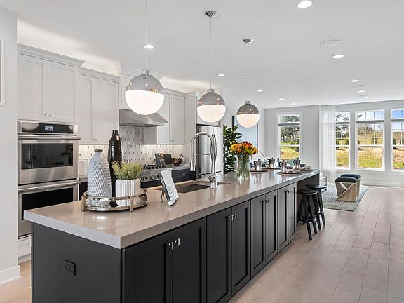 Briercliff plan showcases the kitchen